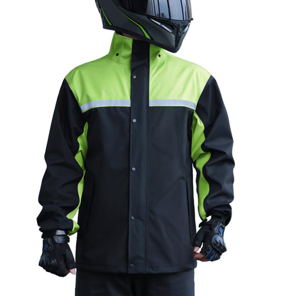 Rain Coat Pants Breathable Waterproof Portable Raincoat Suit for Men for Electric Bike Cycling