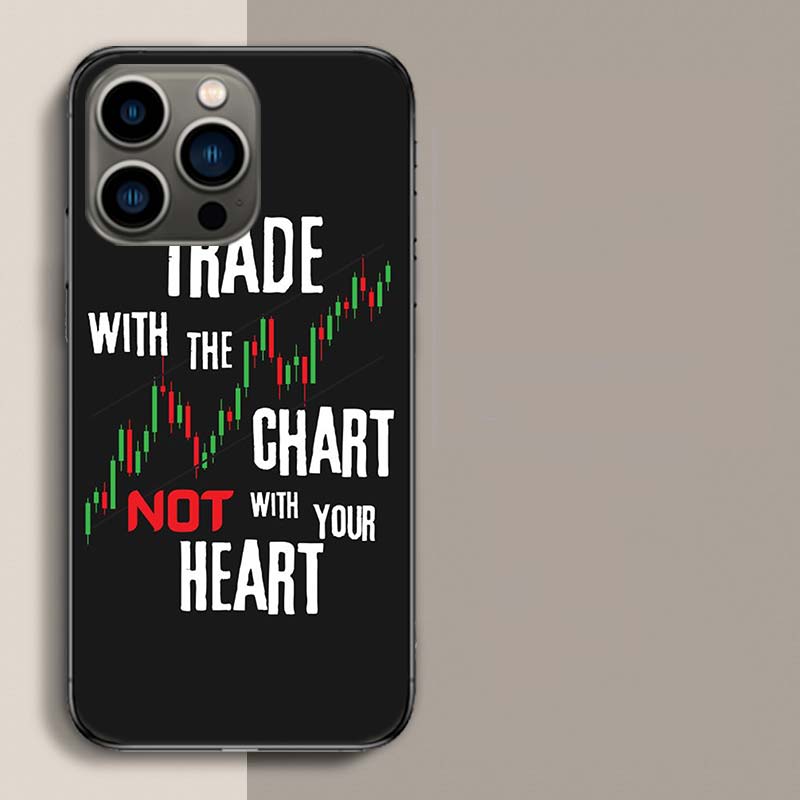 Day Trader Trader Trading Phone Case For Apple Iphone 16E 16 17 Pro Max Air 15 Pro 14 Plus 12 13 Mini Cover Cute Fundas