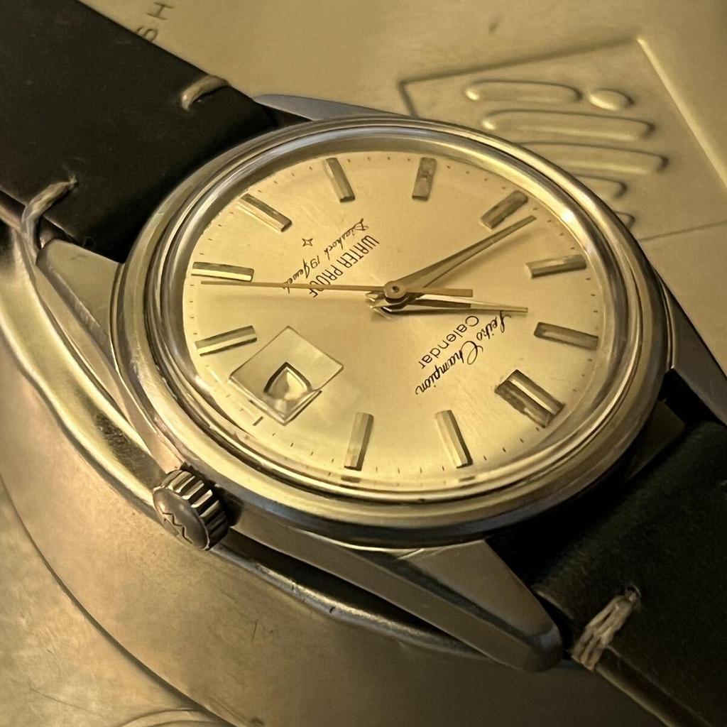 Working Item SEIKO Champion Calendar 6602-9981 Manual Winding