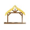 Nativity Scene Christmas Decorative Wooden Signage Center Table Ornament for Interior House Decoration