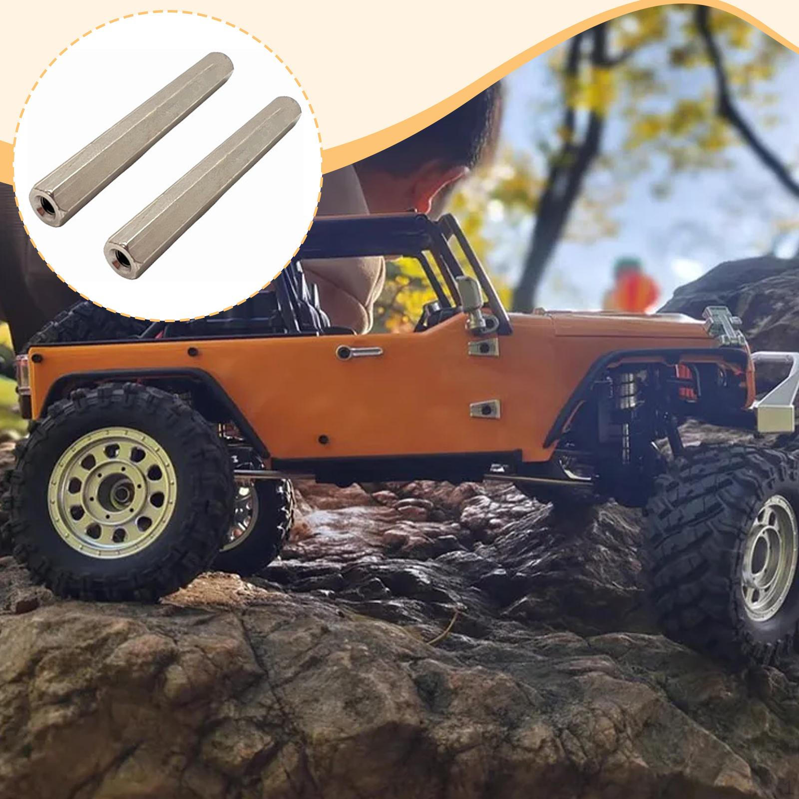 

2Pcs RC Car Frame Support Beam Parts Multifunction Easy Installation DIY Modified for 1/12