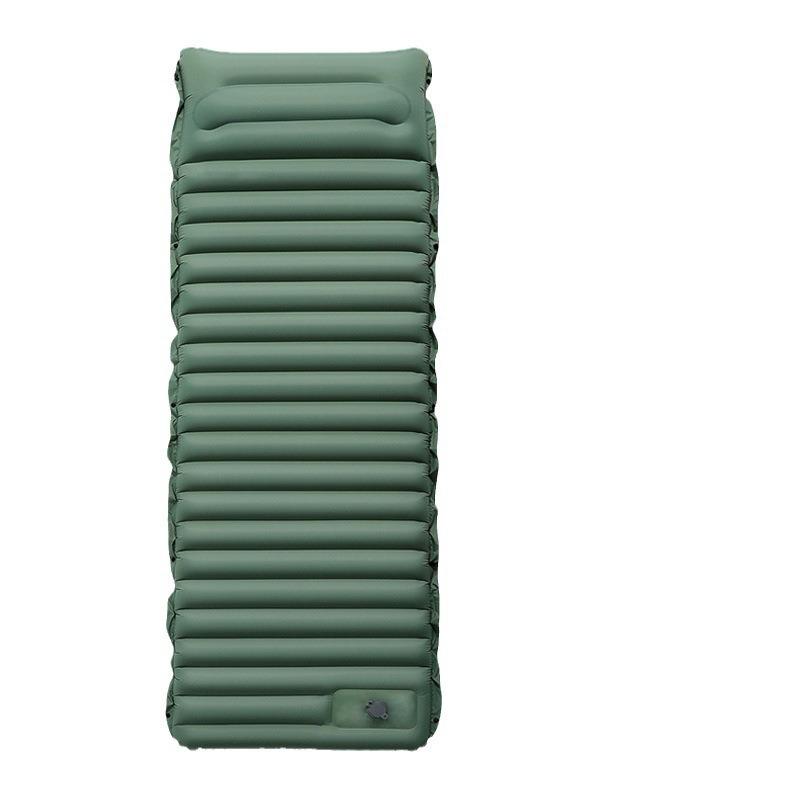 1PC Outdoor Camping Tent Foot-on TPU Inflatable Mattress, Automatic Portable Beach Folding Picnic Mat