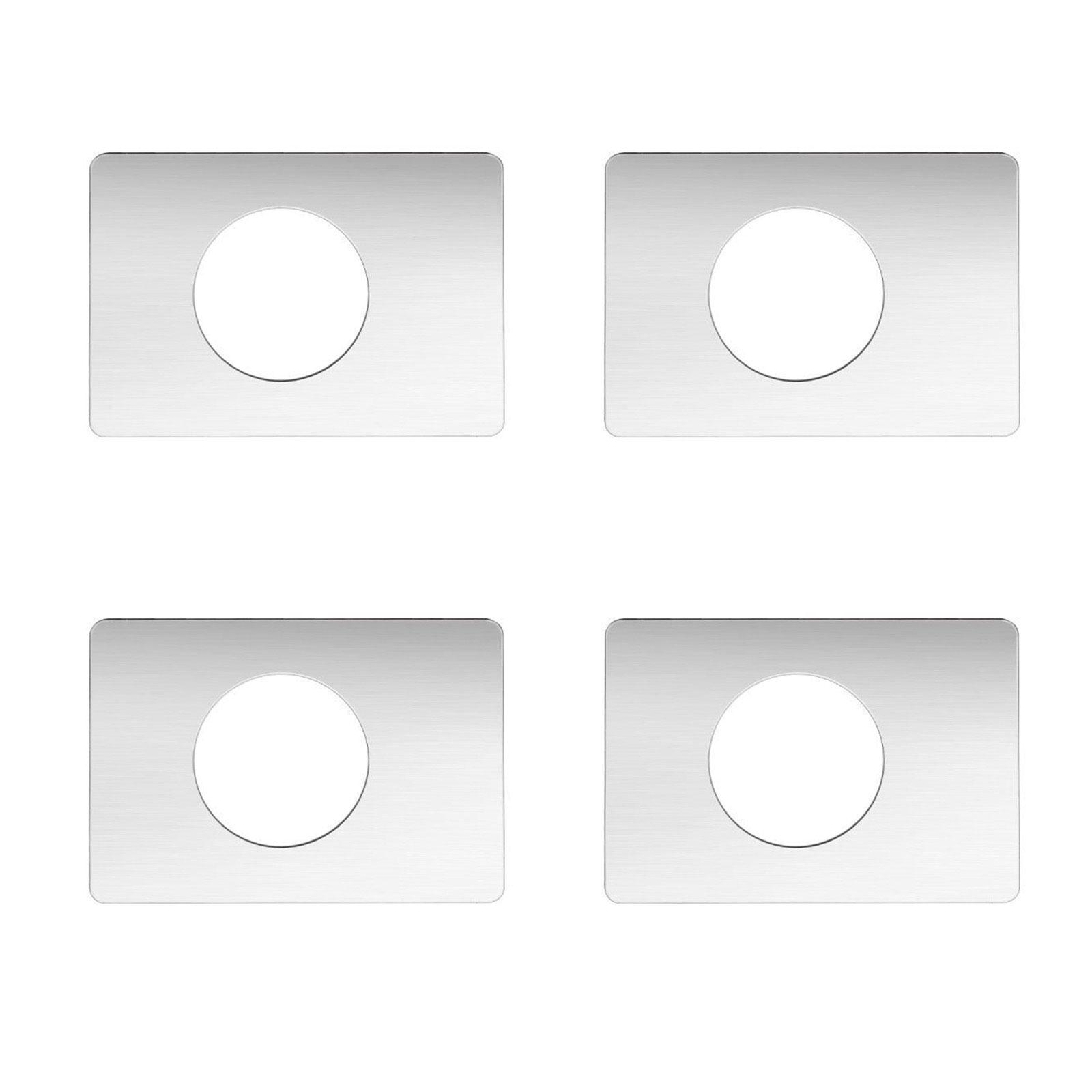 

Модернизирует дверную ручку и усилительную пластину засова, укрепляет отверстие для дверного замка для повышения безопасности и простоты ремонта 4 серебряный