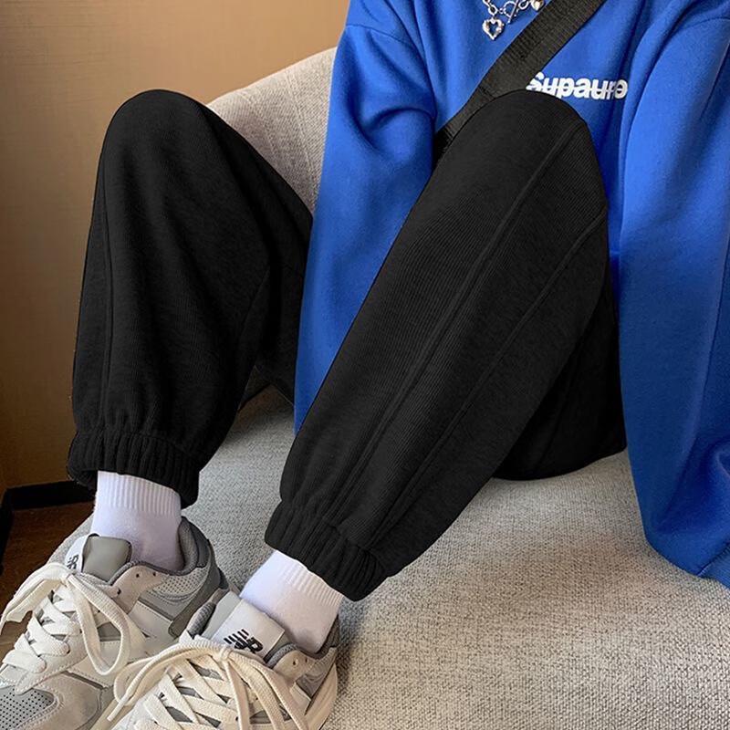 Langsha Women's Fleece-Lined High-Waist Joggers