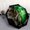 1pc Soldier Modern Warfare Themed High-quality Umbrella,Automatic Opening and Closing Umbrella,Multi-functional Umbrella G0811330