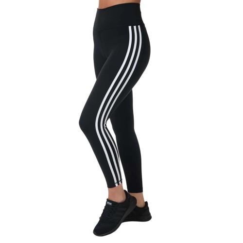 Adidas Womens/Ladies Believe This 2.0 Striped 7/8 Tights