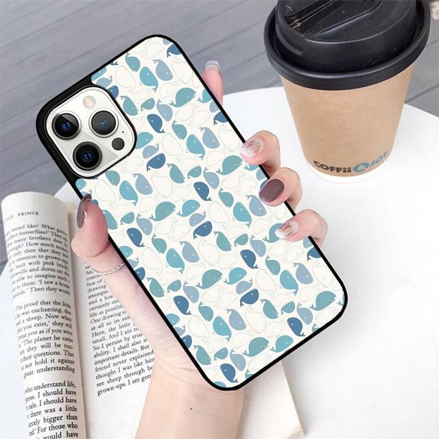 Blue Whale Phone Case For Apple iPhone 17 Air Pro Max Plus Coque For iPhone 17 Air 14 15 16 13 12 Max Cover