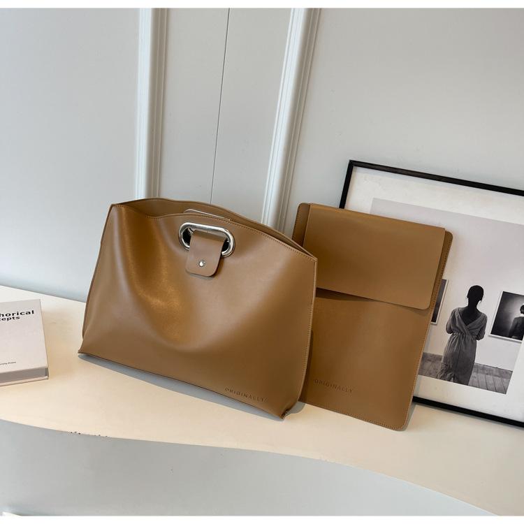 

Сумка для компьютера для женщин, новый модный и зарубежный стиль, вместительная рабочая сумка для поездок, для выхода в свет, для переноски заметок, официальных документов, женская сумка хаки