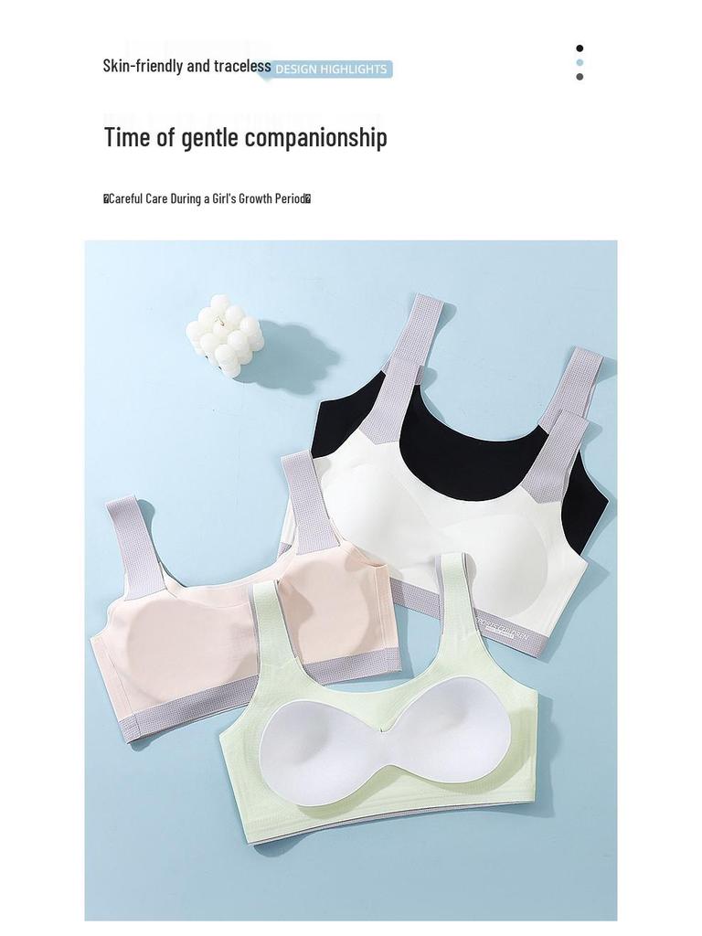 Nahtloses Teen Bandeau Westchen für Mädchen – Bequeme Sommerunterwäsche für Grundschülerinnen