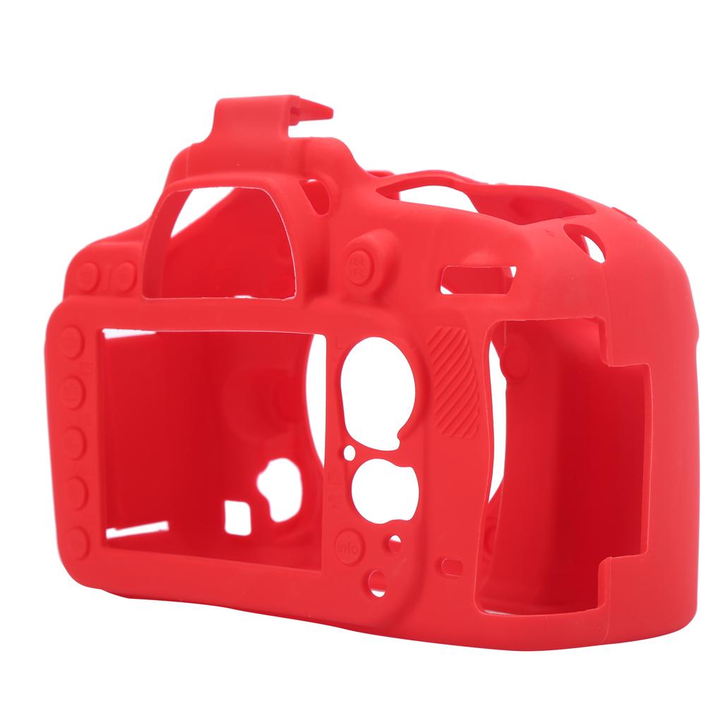 Digitalkamera Schutzhülle Silikonhülle Kameraabdeckung Geeignet für Nikon D600D610 KameraRot