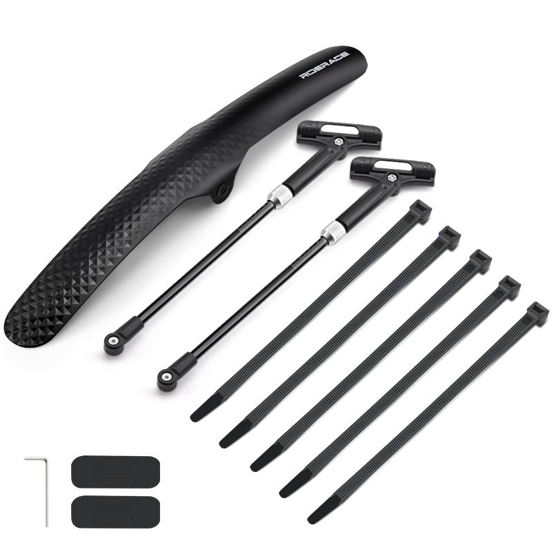 

Регулируемое велосипедное крыло с быстросъемной конструкцией, легкое, из алюминиевого сплава, для горного шоссейного велосипеда, прочное, легко устанавливается чёрный