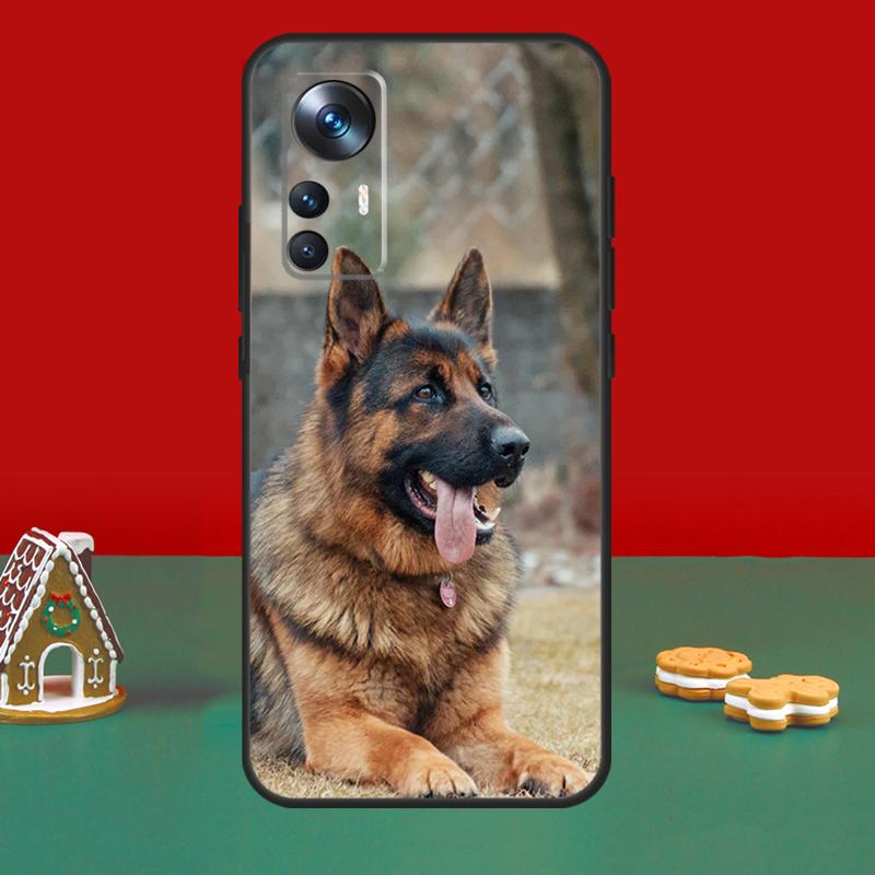 German Shepherd Dog Case For Xiaomi 13T Pro 14 Ultra 12 13 Lite 11T 12T POCO F5 M6 X3 X4 X5 X6 Pro F3 M5s Cover