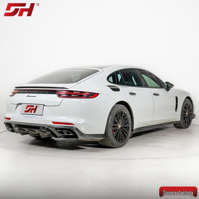 Carbon Fiber Rear Spoiler for Porsche Panamera 971 (2017-2023) - Non-destructive Installation