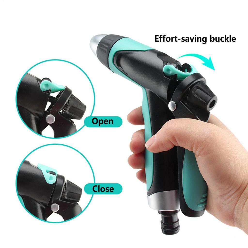 garden watering nozzle High Pressure Adjustable Spray Quick Connect Handheld Water Hose Sprayer Nozzle Garden Water Guns