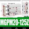 Compact Three-Axis Pneumatic Guided Rod Cylinder 12/16/20/25/32-10/20/40/50/75z