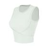 Original Yoga Vest Outer Wear Chest Pad Tight Quick-Drying Yoga Clothes Sleeveless T-shirt Women's Summer Sports Workout Clothes