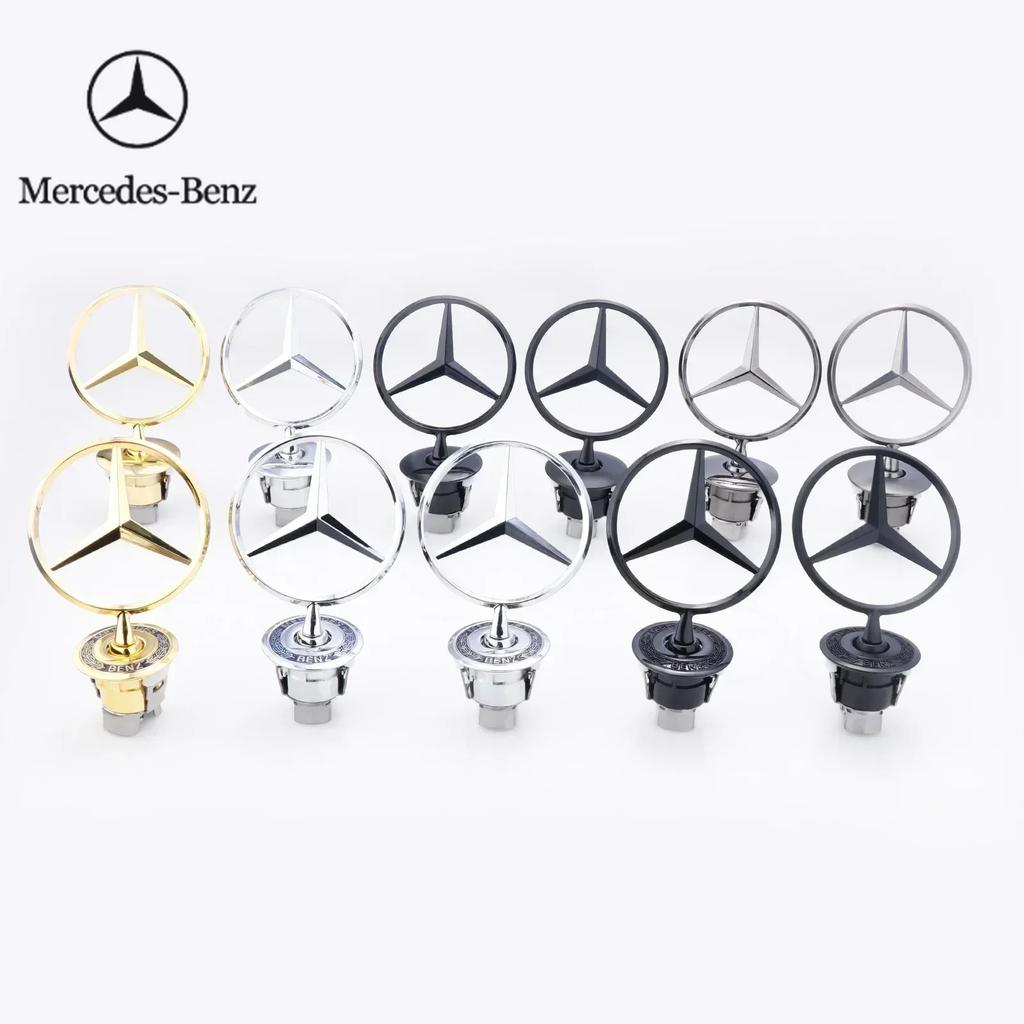Autoaufkleber C200 E300 Heiß 2026 Für Benz 1 Stück Mercedes Benz Auto Motorhauben Logo Emblem Zinklegierung Abzeichen Für W204 W220 C180 C200