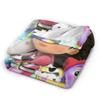 G-Gabby’s Dollhouseds Plush  Warm Soft Blanket  Children Plush Throw Blanket Print Couch Chair Flannel Bedspread Sofa Bed Cover