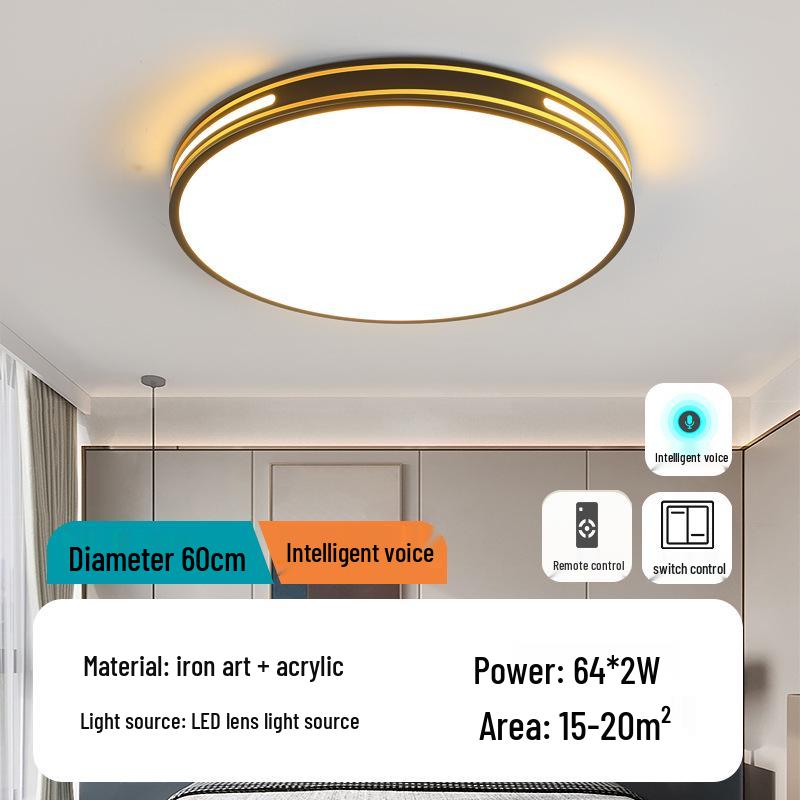 2025 Modern Minimalist LED Ceiling Light for Bedroom, Living Room, and Hall
