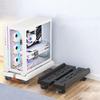 Adjustable Ventilated PC Rack Heavy-Duty Computer Tower Stand Under Desk CPU Holder  for Home