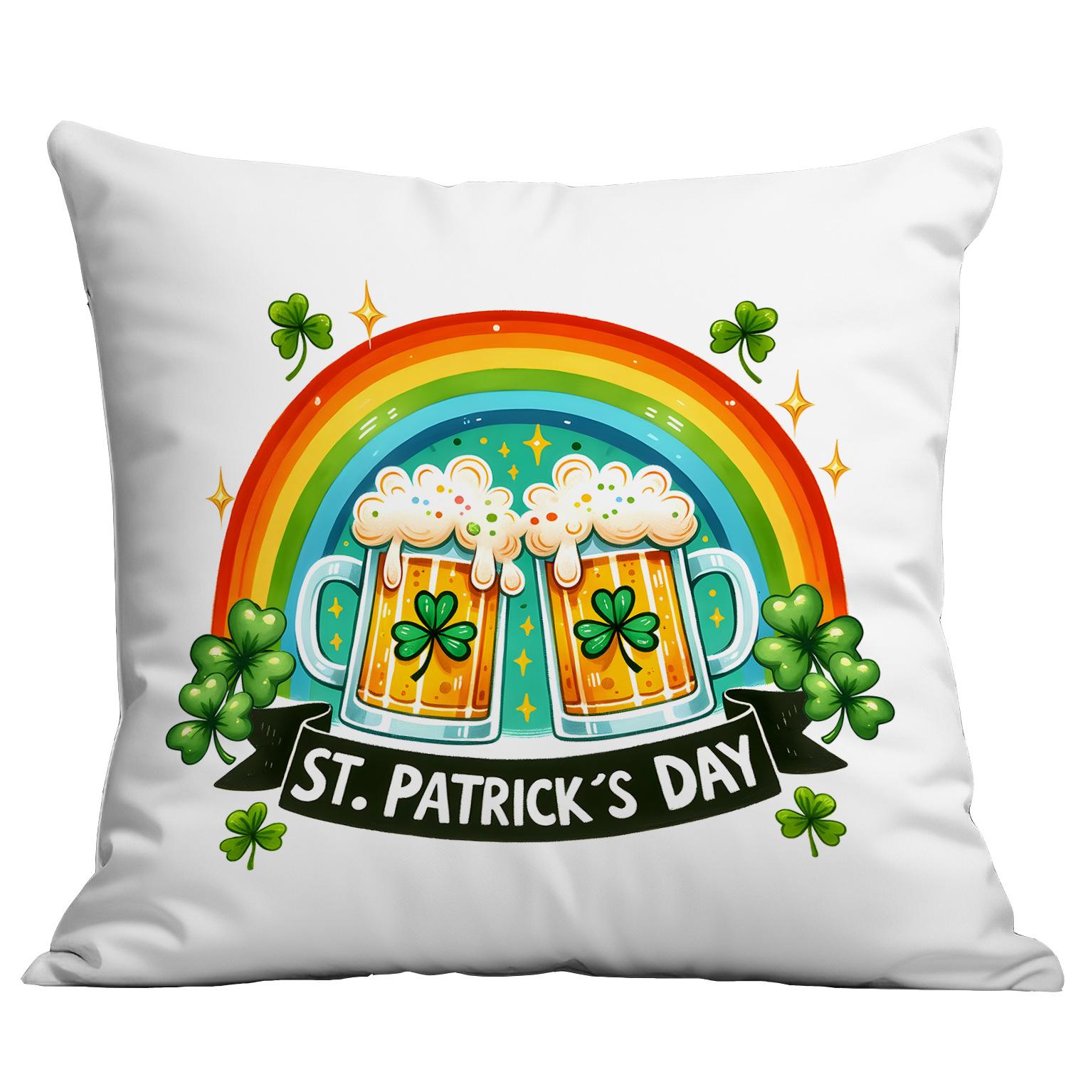 

St. Patrick Lucky Grass Irish Day Party Home Sofa Pillow Cushion Set Decoration 45 * 45Cm