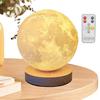 3D Print Moon Lamp USB Rechargeable 3 Color Moon Lamp LED Night Light Children's Night Lamp Bedroom Decoration Birthday Gifts