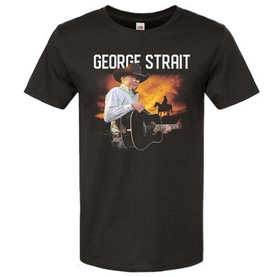 Country George Strait Vintage You Look So Good In Love Blue Clear Sky T Shirt Unisex T-Shirt