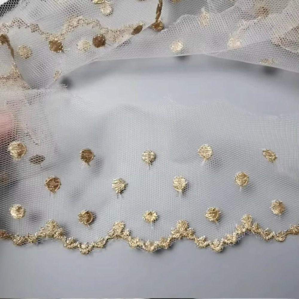 20 Yards Minimalist Net Dress Lace Trim 6.5cm Width Lace Trim  DIY Craft Handmade Materials