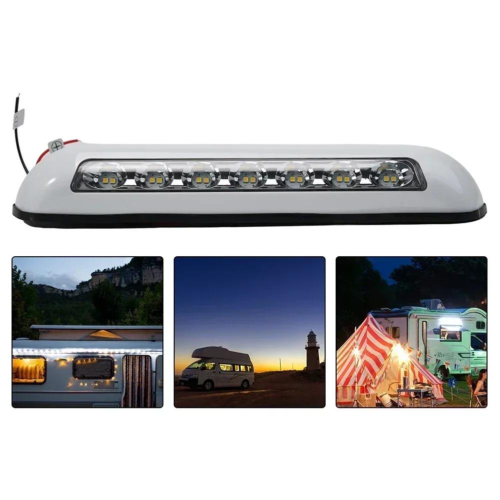 

12V 8W RV LED Awning Porch Light Waterproof Van Trailer Exterior Lamp Plug And Play Indoor Lighting Lamps Bulbs 268*39MM China Mainland