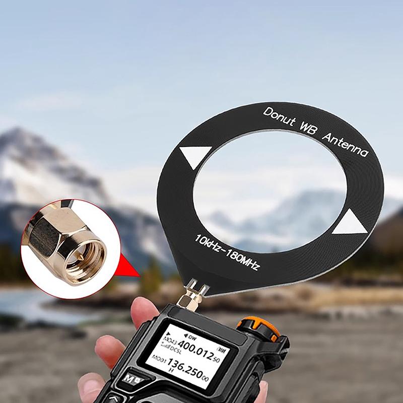 10Khz-180Mhz Sweet Donut Sw Shortwave/Medium Wave Antenna Am Reception Antenna Mini Loop Antenna Module