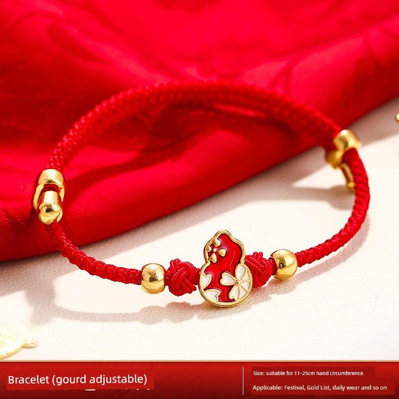 

Ремешок для проходного билета на вступительные экзамены Студенческий пропуск Сдать каждый экзамен Браслет из бусин Подарок на вступительные экзамены в старшую школу Плетеный вручную красная веревка Hu Rui Lu Xiang adjustable 1 Pack