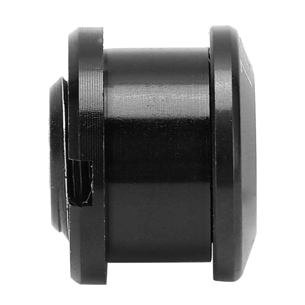 5pcs Single Chainring Bolts Crankset Nuts Aluminum Alloy Chain Wheel Screws for Mountain BikeBlack