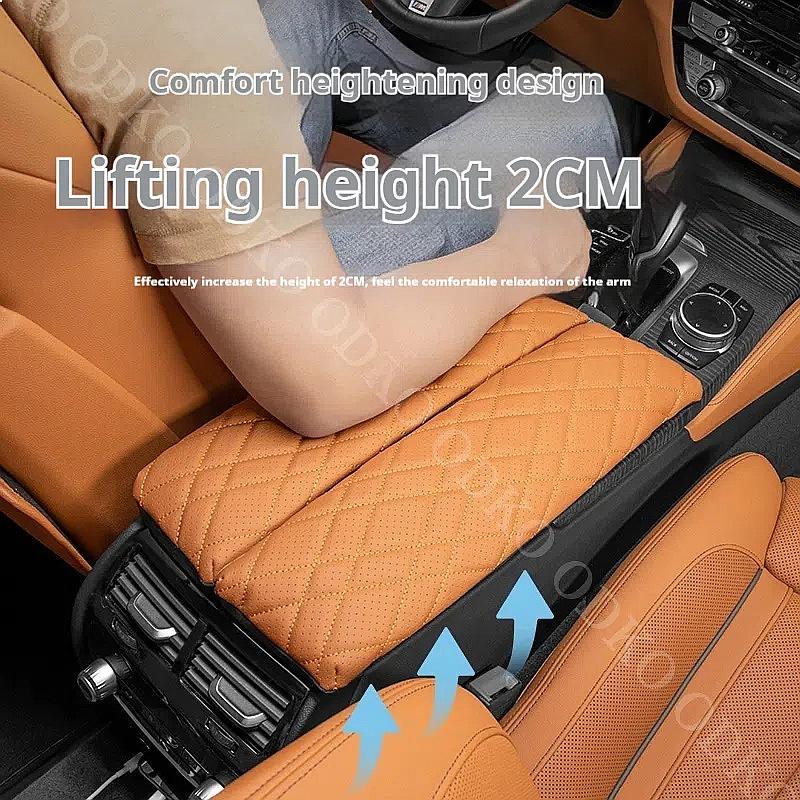 For 24 Bmw 5 Series I5 Center Console Armrest Booster Pad Interior Modified Storage Armrest Box Cushion Heightener Central Box