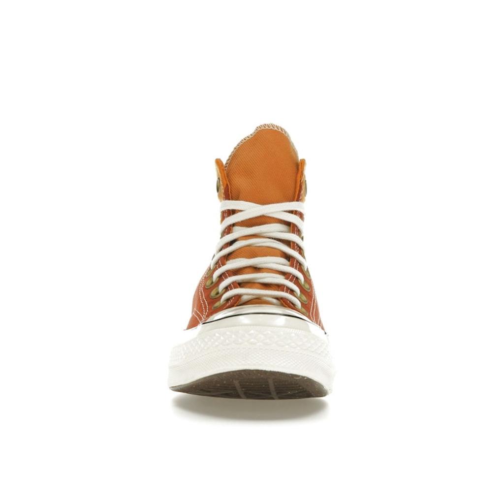 Converse Chuck 70 High Colorblock - Monarch Rugged Orange Unisex Tenisky Červená Volavka A02552C