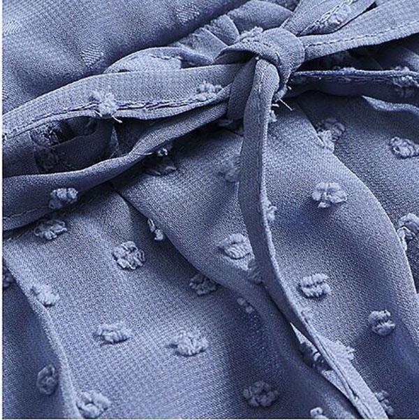 Summer Women's Plus Size Loose Tunic Chiffon Shirt Sleeve Top Blouse