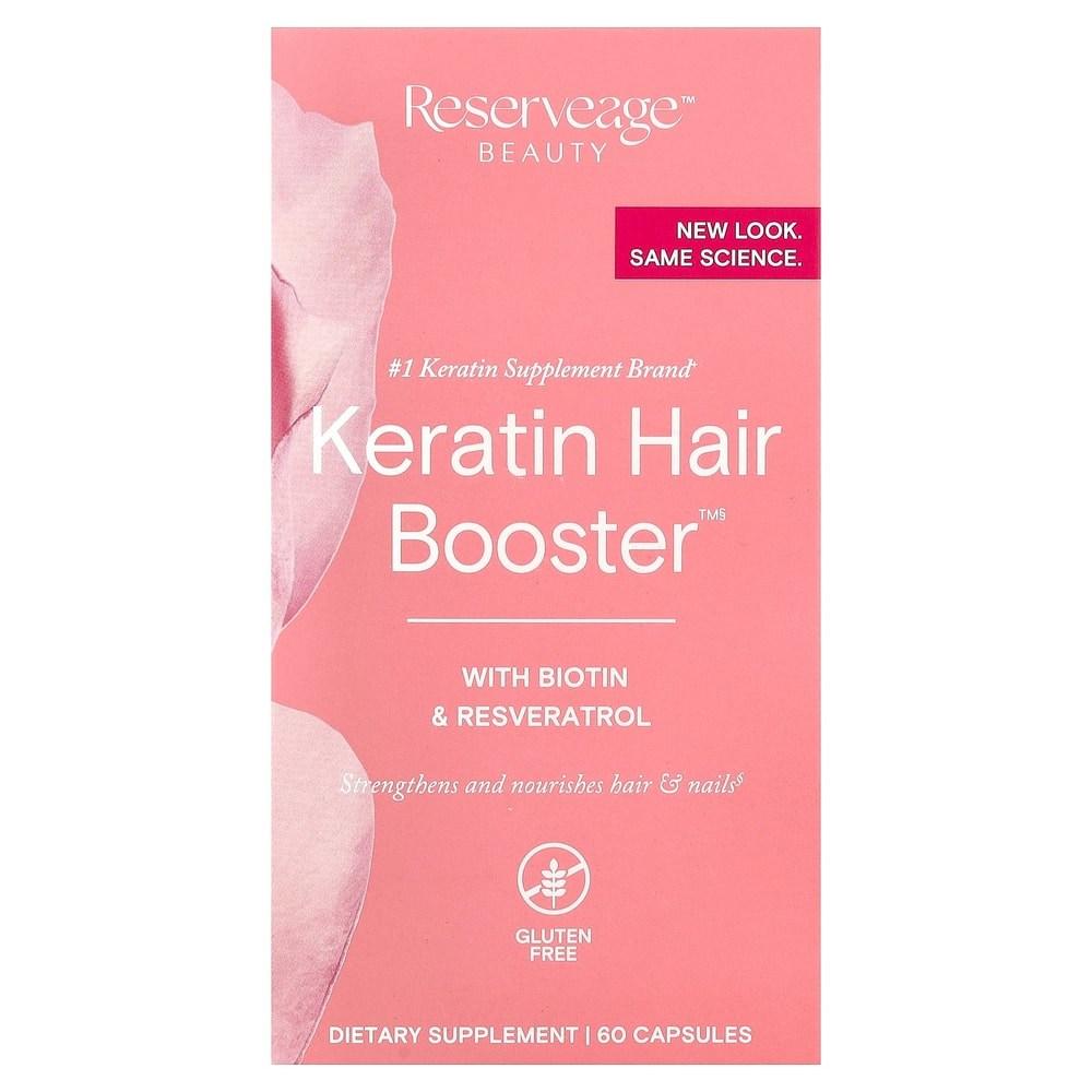 Reserveage Nutrition Keratin Biotin Booster Reserveage Nutrition Keratin Hair Booster Biotin 60 Tablets 1 Pcs
