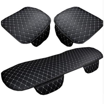 Automobiles Seat Covers Car Cushion Pu Leather Universal Auto Interior Accessories Four Season Protect Set Chair Mat Car-Styling