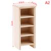 1:12 Mesas de Chá para Casa de Bonecas em Miniatura, Mesa de Jantar, Cadeira, Cama para Casa de Bonecas, Cavalo de Balanço, Armário para Casa de Bonecas, Mesa de Estudo, Acessórios para Casa de Bonecas