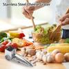 Stainless Steel Cheese Grater Household Manual Cheese Shred Tool for Home Kitchen Use