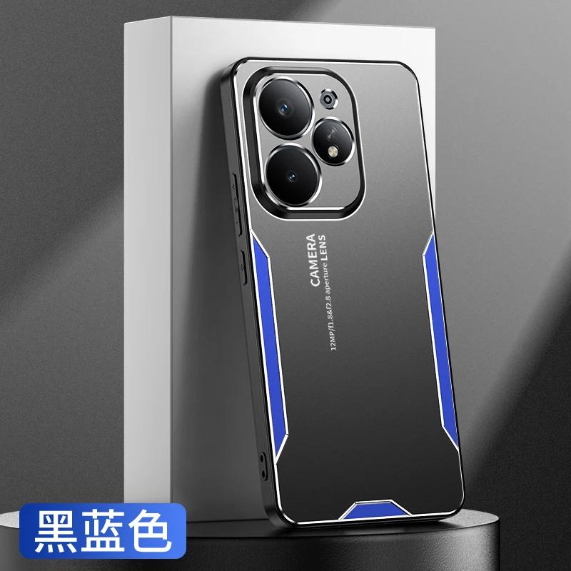 Case for Realme Neo 7 Turbo Metal Matte Camera Protection Hard PC Back Case for Realme Neo7 Turbo Bumper Anti-fall Cover