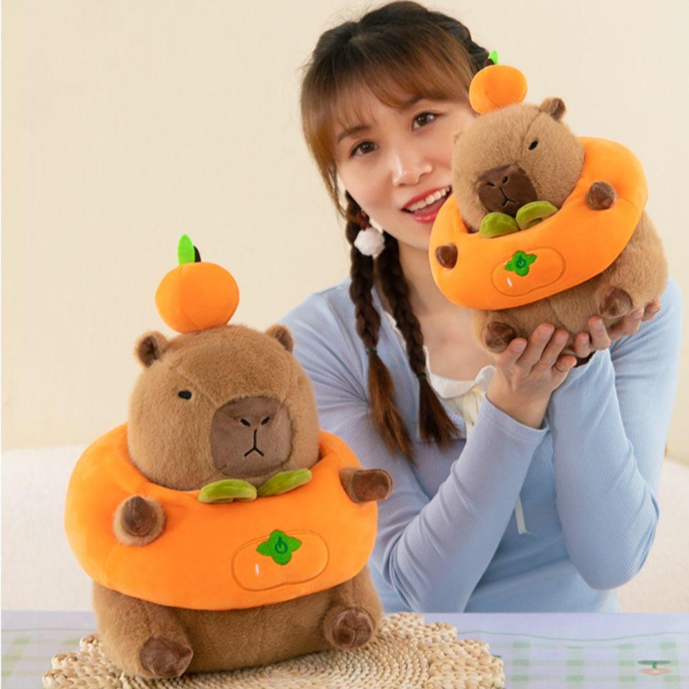 

Cartoon Sleep Pillow Capybara Accompany Toy Kawaii Capybara Plush Toy