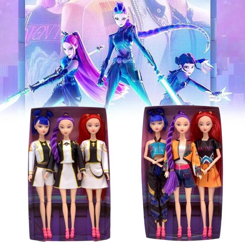 Kpop Demon Hunters Pvc Baby Doll Toy For Trendy Collectors Decoration