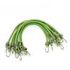 10PCS Luggage Strap Elastic Strap Fixed Elastic Cord Socket Fixed Small Hook 4mm Latex Mini Rope Camping Accessories