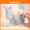 Wooden Animal Puzzle For Kids With Educational Cognitive Skills For Early Learning Toys