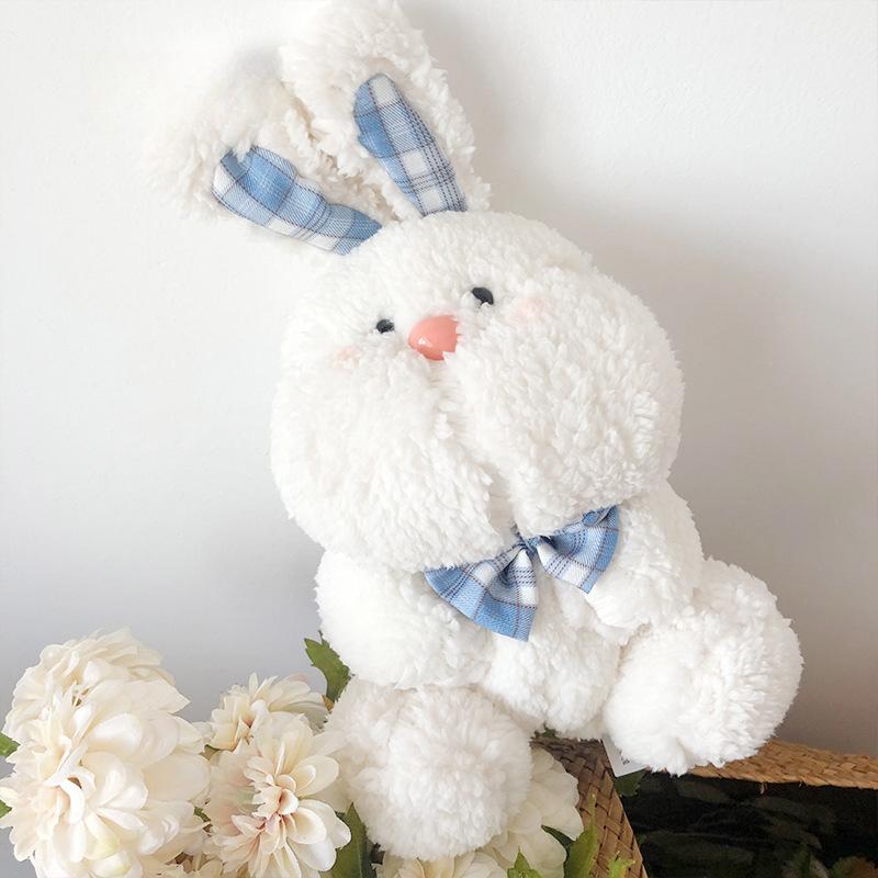 Lamb Fleece Little Rabbit Plush Toy Doll Grabber Doll Machine New Cute Car Decoration Floor Pushing Doll A Festive Gift