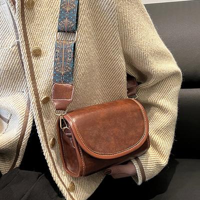 Vintage Flap Shoulder Bags for Women Luxury Style Crossbody Designer Messenger Bag