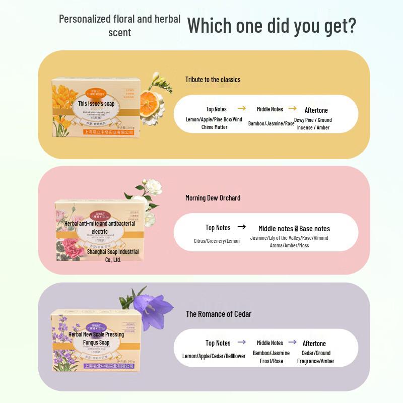Xunwei Ji Herbal Anti-Mite & Antibacterial Soap