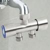 Angle Valve Double Control Faucet 120MM G1 2 Modern Design Shower Valve For Home Garden Connector Long-lasting Construction