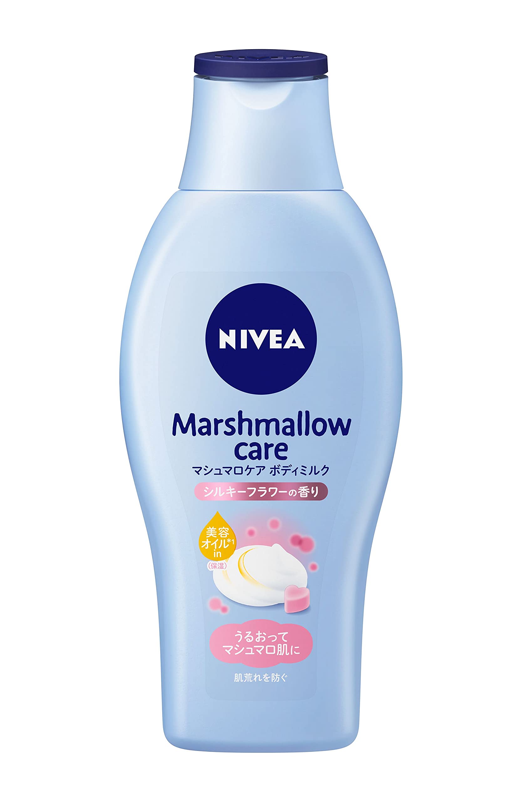 

Молочко для тела Nivea Marshmallow Care с шелковистым цветочным ароматом [квази-лекарство]