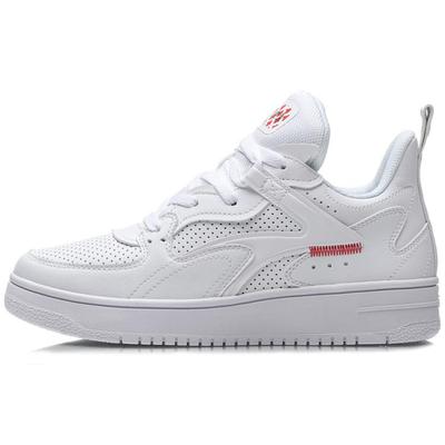 Li Ning CF Skateboard Shoes Women's Mid Top White AGCP276-1
